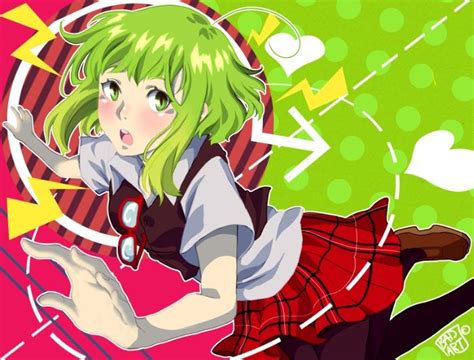 Cute Anime Fanart Print Of The Vocaloid Gumi Megpoid By Detch Chan On