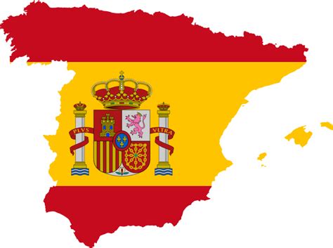We also have maps of spain to buy. Clipart - Spain Map Flag