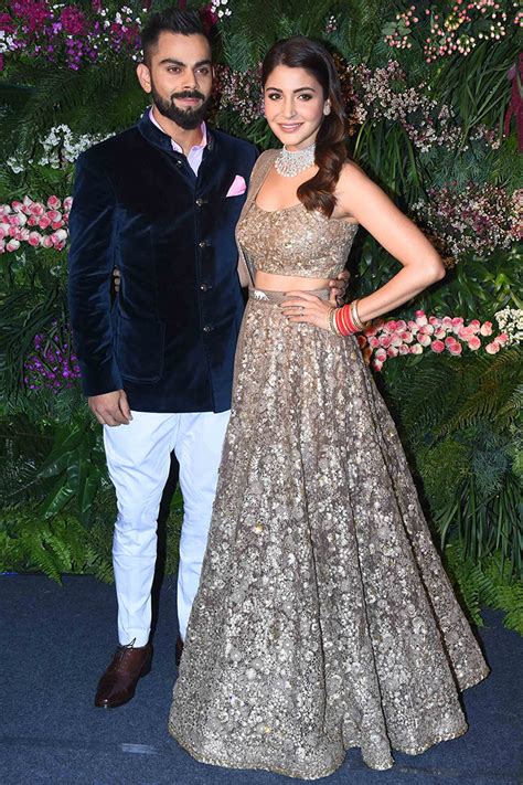 Stand Out In A Gold Lehenga Like Anushka Sharma At Your Wedding