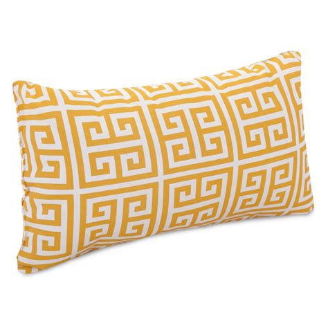 Majestic Home Goods Towers Indoor / Outdoor Rectangle Pillow Citrus