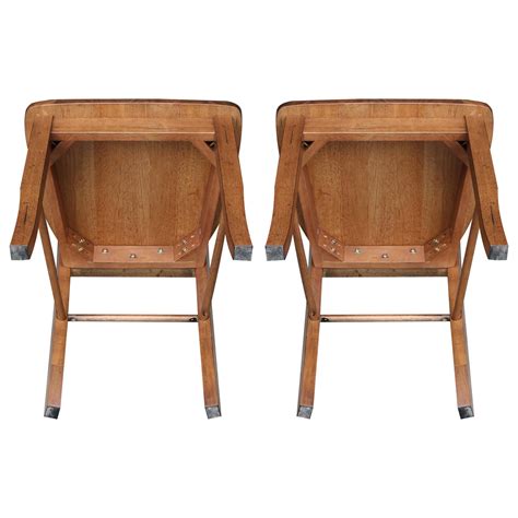 International Concepts Madrid Dining Chair In Distressed Oak Set Of 2