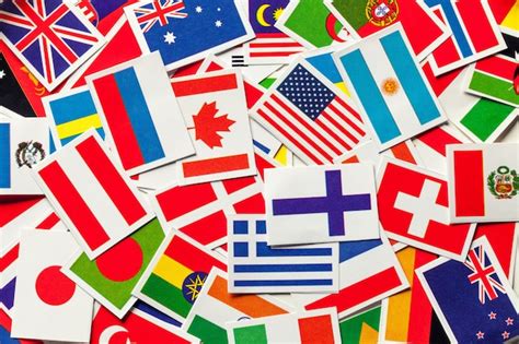 Premium Photo National Flags Of The Different Countries Of The World