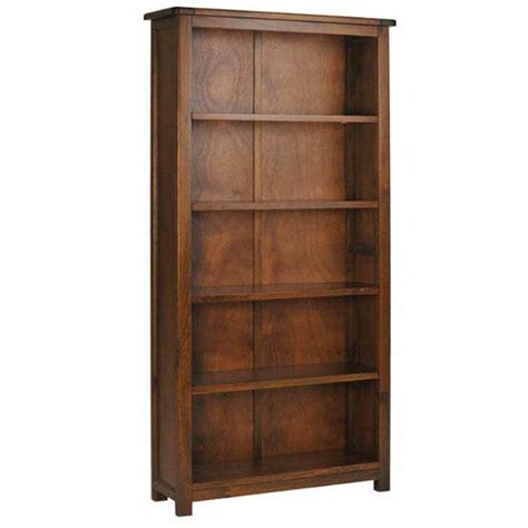 Tall Dark Wooden Bookcase Home Highlight