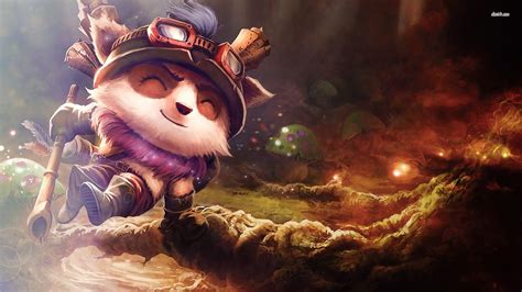 Teemo is a legend among his yordle brothers and sisters in bandle city. Teemo Wallpapers - Wallpaper Cave