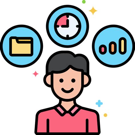 Product Management Flaticons Lineal Color Icon