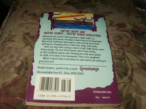 Goosebumps By Rl Stine Softcover Book21 Good Shape 1994 Ebay