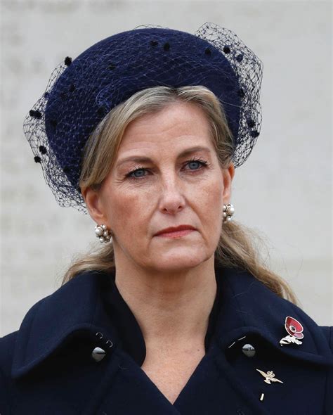Sophie Countess Of Wessex Attends Remembrance Sunday At The Cenotaph