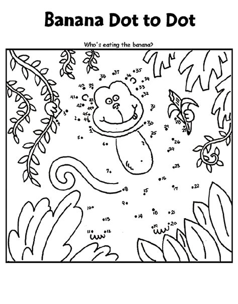 Using the appearance panel to create dot to dot pages for kdp. Banana Dot to Dot Coloring Page | crayola.com