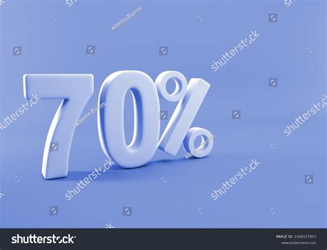 70 70 Number Seventy 3d White Stock Illustration 2168127953 Shutterstock