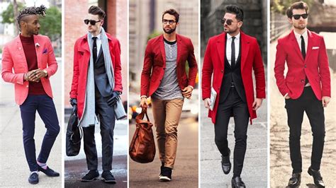 sexiest red blazers outfit for men 2021 best red blazer combination for guys new mens styles