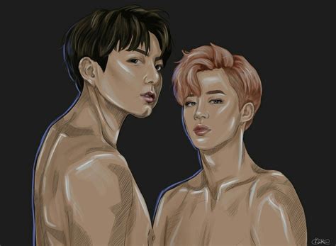 Jikook Fanart Jikook Bts Fanart Vkook Fanart