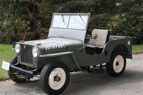 1947 Jeep Willys Cj2a Na Prodej