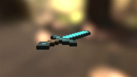 Minecraft Diamond Sword Download Free 3d Model By Envyme2010 567cb79