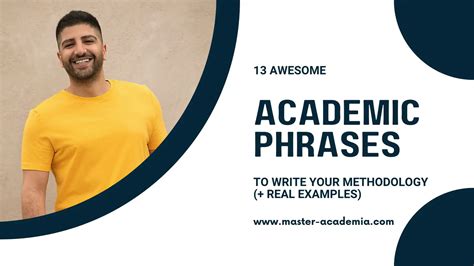 13 Awesome Academic Phrases To Write Your Methodology Real Examples