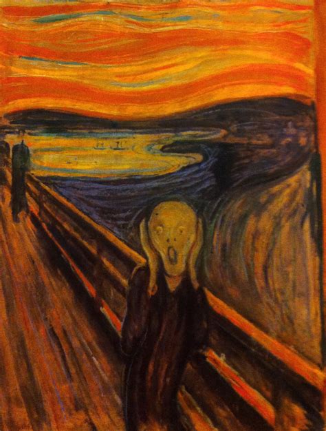 The Scream By Edvard Munch Is One Of The Most Famous Paintings Of The