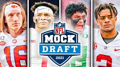 The Official 2021 Nfl First Round Mock Draft Tps American Football