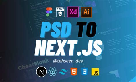 Convert Figma Psd Xd To Responsive React Nextjs App By Tehseen Dev