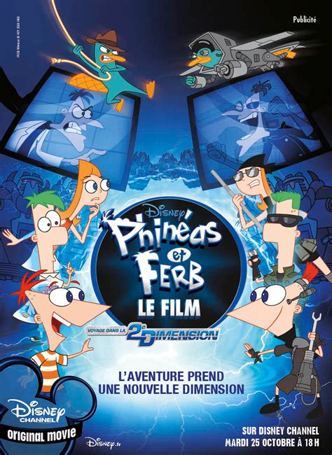 Los angeles times television critic robert lloyd enjoyed phineas and ferb: Phineas and Ferb the Movie - Across the 2nd Dimension ...