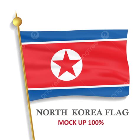 รูปธงเกาหลีเหนือโบกมือเยาะเย้ย Png ธงเกาหลีเหนือโบกมือเยาะเย้ย Png