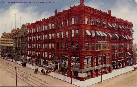 Plankinton House Milwaukee Postmarked 1914 Adam Cardinal Maida
