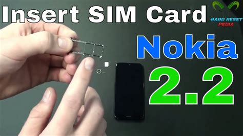 Nokia 22 Insert The Sim Card Youtube