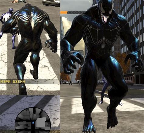 Venom Skin Spider Man Web Of Shadows