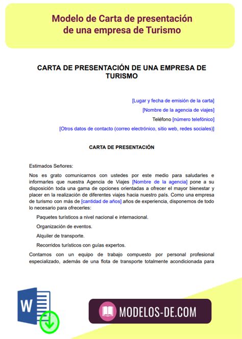 Introducir Imagen Modelo De Carta De Presentacion De Empresa De Servicios Generales