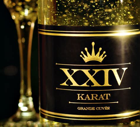 Sip On 24 Karat Gold Leaf With Xxiv Karat Grand Cuvée Sparkling Wine