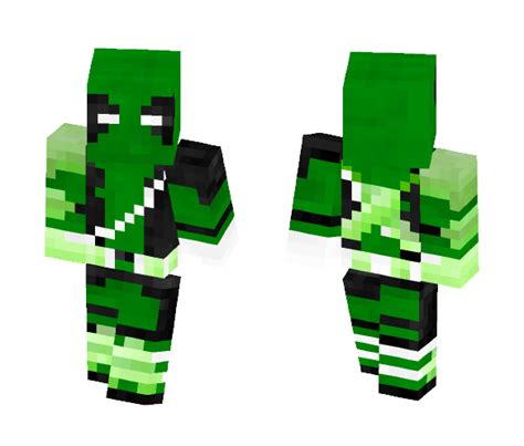 Download Green Lantern Deadpool Minecraft Skin For Free