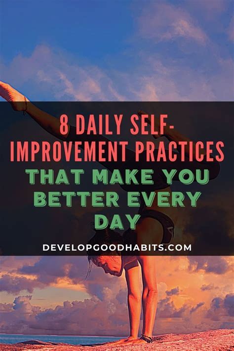 23 Exercises Activities To Practice Daily Self Improvement Artofit