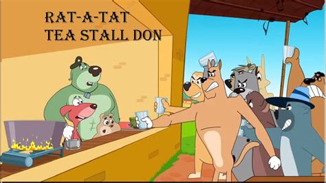 Rat A Tat Trouble At Dons Tea Stall Funny Animated Cartoon Shows