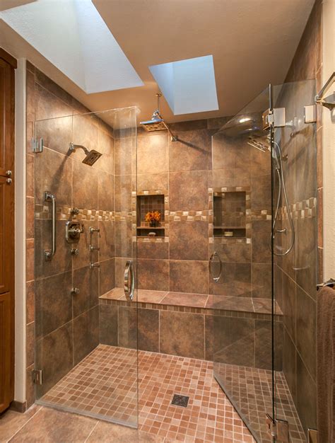 Amazing Shower In This Master Bath Renovation In Denver Jm Kitchen And Bath