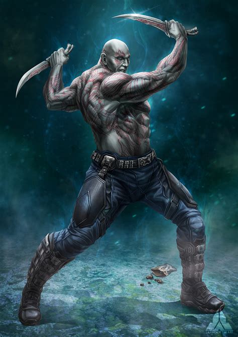 Artstation Avengers Infinity War Drax