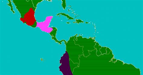 32 Maya Inca Aztec Map Maps Database Source