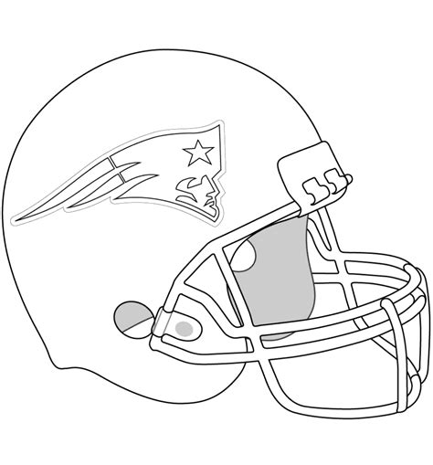 The game uses a ball called football, oval and brown. 11 Free Printable New England Patriots Coloring Pages ...