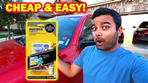 How to use the special application tools with the highly effective, transparent resin is explained in our step by step repair guide. I Use this $10 Windshield Repair Kit to Fix Large Crack - YouTube
