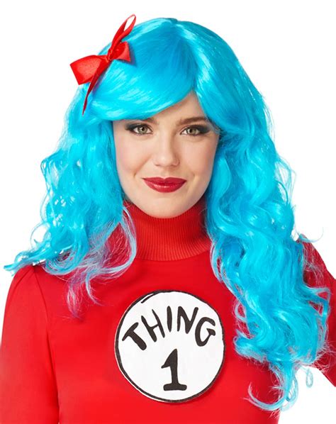 Our Spirit Halloween Thing Wig With Bow Dr Seuss Are In Short Supply