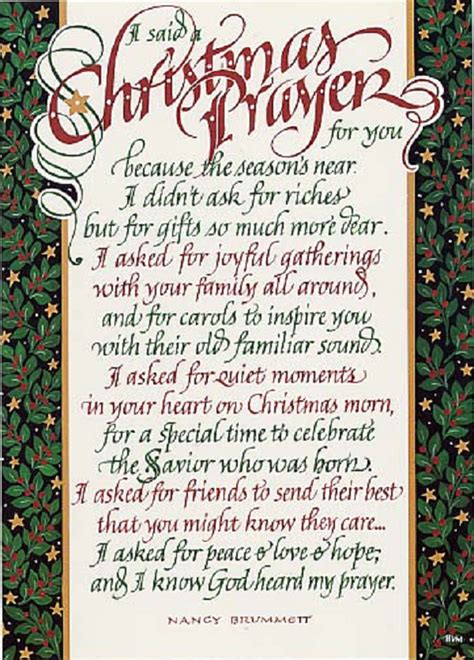Christmas Prayer Quotes Quotesgram