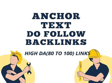 Anchor Text Do Follow Backlinks From High Authority Links Upwork