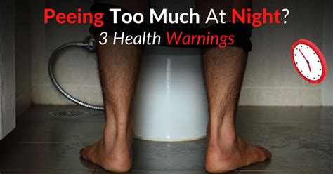 peeing too much at night 3 health warnings nocturia