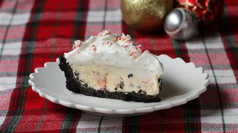 How To Make A Candy Cane Pie • Tasty Candy Cane Pie Easy Pie Christmas Baking