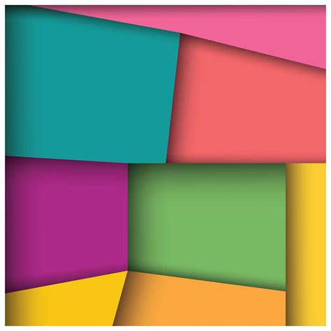 Abstract 3d Square Background With Colorful Tiles 1824517 Vector Art At