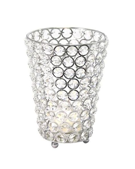 Lace detail adds luxury to formal occasions, while mesh panel gowns from js collections offer a modern touch. OPEN BOX! Real Crystal Cylinder Candle Holder - LG ...