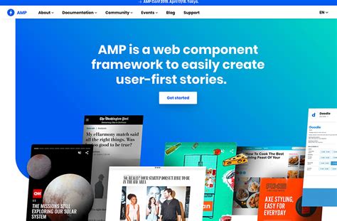 Amp As Your Web Framework The Amp Blog