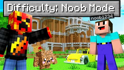 Noob1234 Difficulty Mode By Meatball Inc Minecraft Marketplace Via