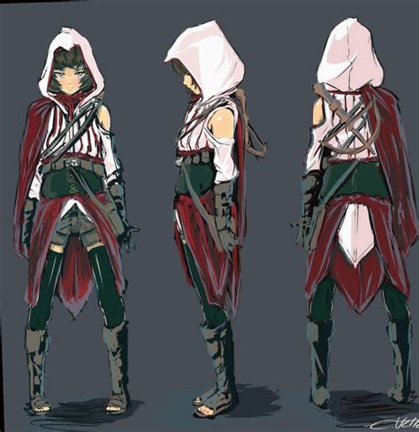 Anime Assassin Fantasy Outfits Female Wallpaper Anime