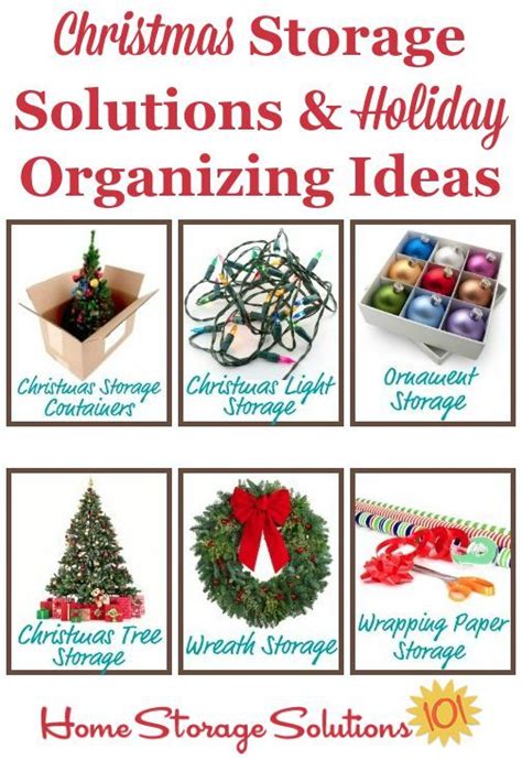 Christmas Storage Solutions & Holiday Organizing Ideas  Holiday