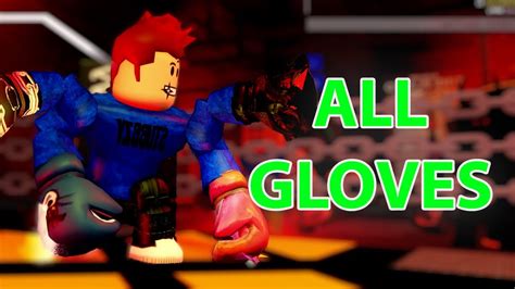 Winning With All Ranked Gloves In Roblox Boxing League Class A Youtube