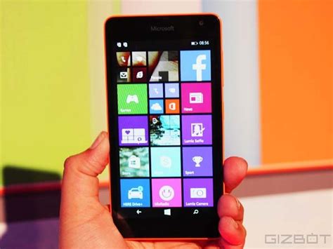 Microsoft Lumia 535 First Look Images Hd Photo Gallery Of Microsoft