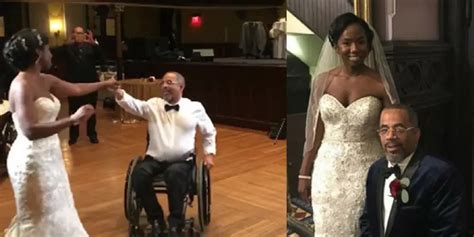 Heartwarming Moment A Paralyzed Man Dances In A Wheelchair With His